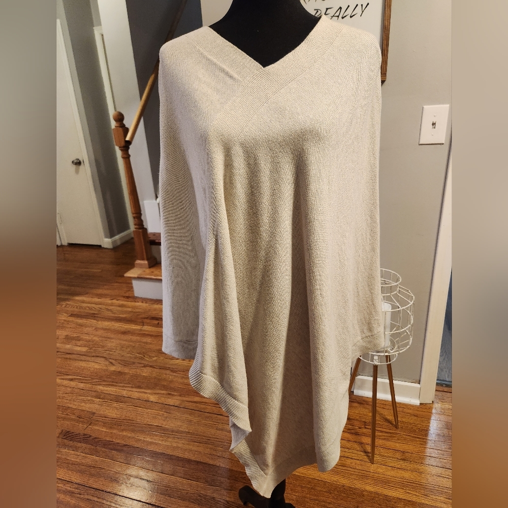 J. Jill cream poncho